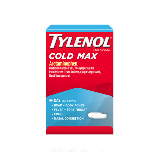 TYLENOL 25CT COLD & FLU SEVERE DISPLAY