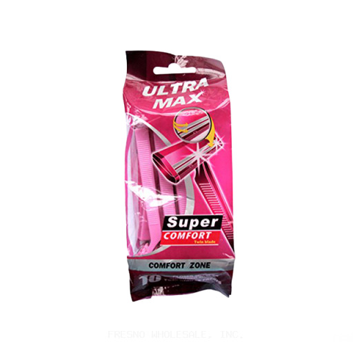 ULTRA MAX 1/6CT RAZORS TWIN BLAD