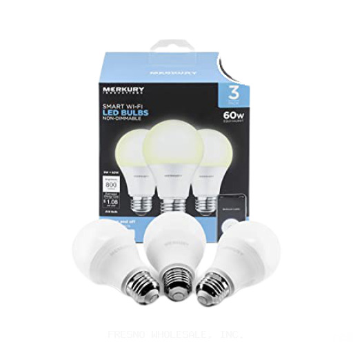 VALIUM A19 60W BULB 3PK