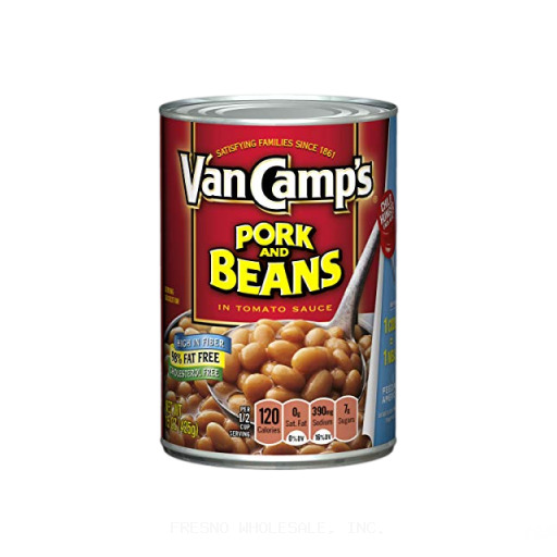 VAN CAMP'S 24/15Z PORK & BEANS IN TOMATO SAUCE
