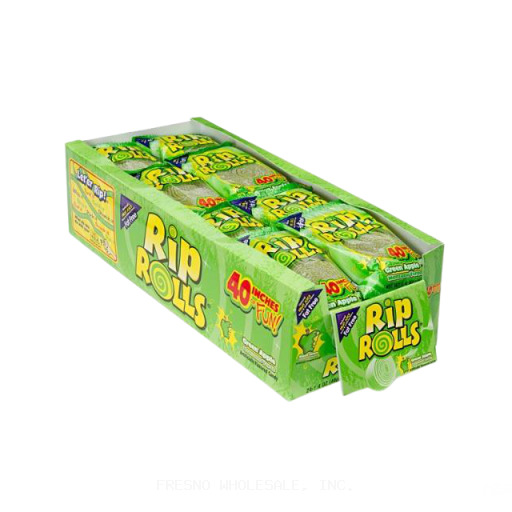 RIP ROLLS 24CT GREEN APPLE