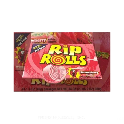 RIP ROLLS 24CT STRAWBERRY