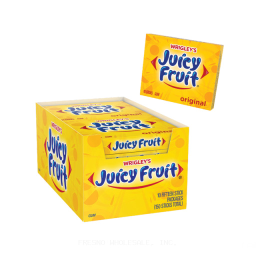 WRIGLEY 10CT JUICY FRUIT