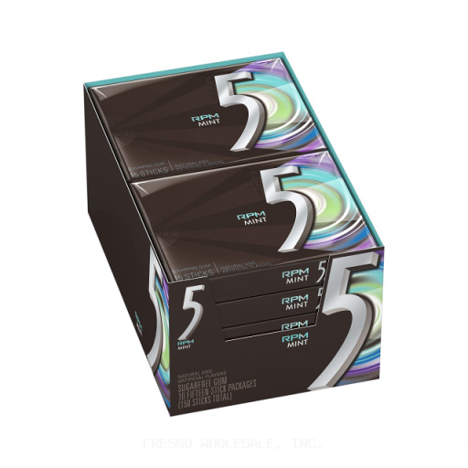 5 GUM 10CT SF RPM MINT
