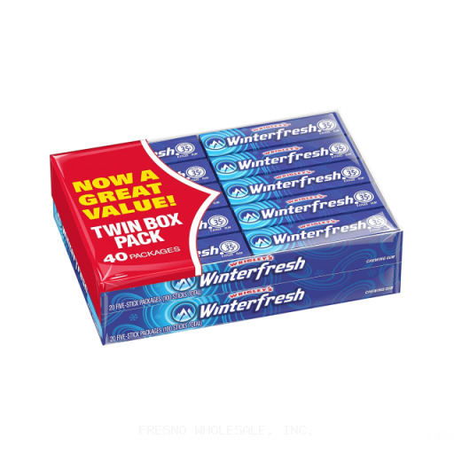 WRIGLEY .50 TWIN 40CT WINTERFRESH