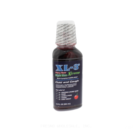 XL-3 6Z MULTI-SYMPTOM COLD/COUGH NIGHT TIME CHERRY