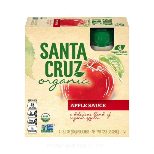 YUMMY ORGANICS 10/8Z APPLESAUCE