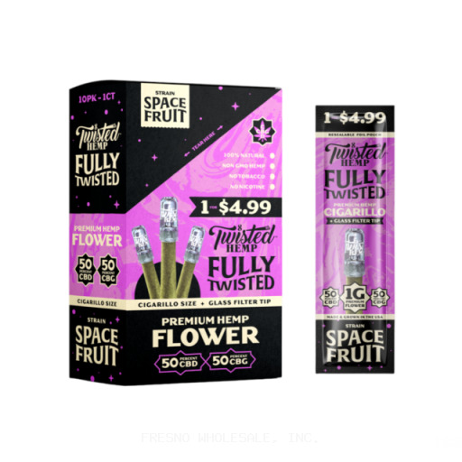 TWISTED HEMP PP 1F4.99 10PK/1CT CIGARS SPACE FRUIT