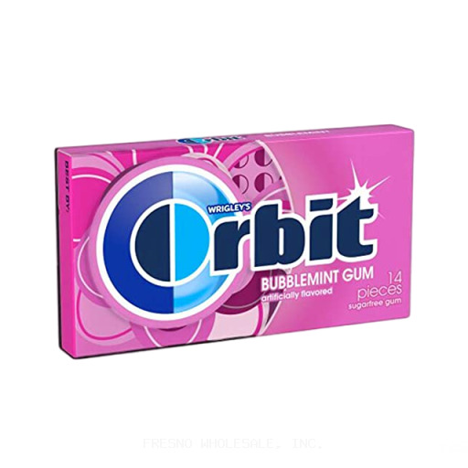 ORBIT GUM 12/14 BUBBLEMINT