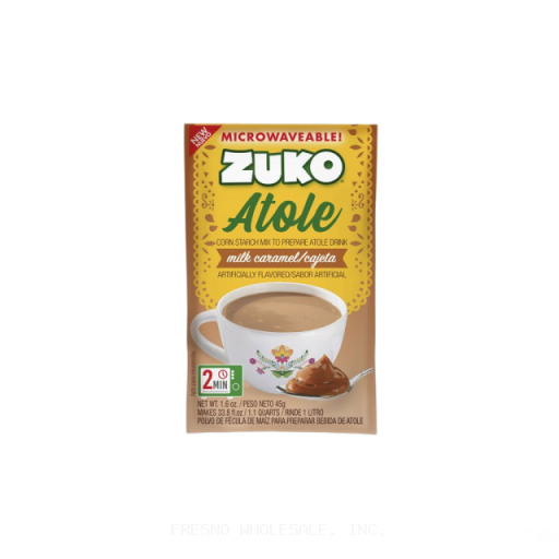 ZUKO ATOLE 24/45G MILK CARAMEL