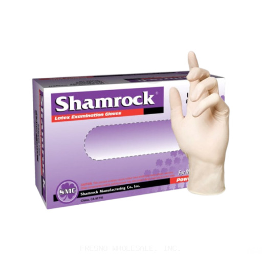 SHAMROCK 100 SMALL LATEX GLOVES