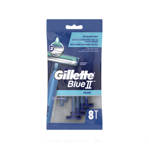 GILLETTE BLUE II 12/2CT PLUS PIVOT
