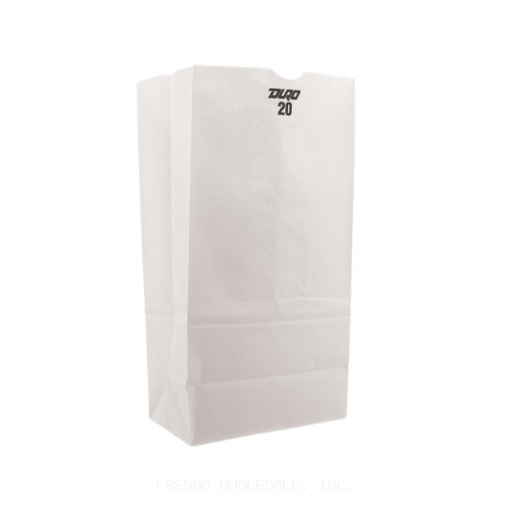 GROCERY BAGS 500CT/#12 WHITE