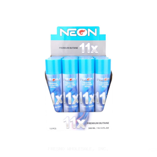 NEON BUTANE GAS 11X 12/300ML