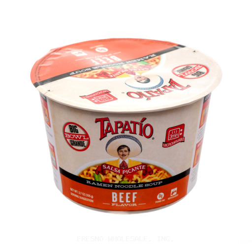 TAPATIO BOWL 6/3.8Z EXTRA SPICY