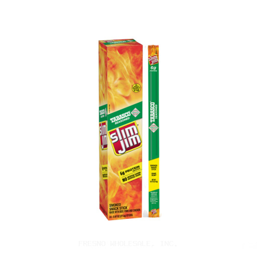 SLIM JIM 18CT MONSTER TABASCO