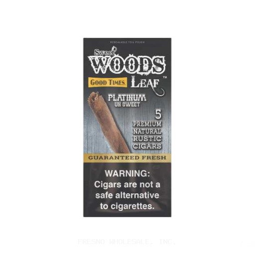 GOOD TIMES SW LEAF 6PH/5CT CIGARS PLATINUM UNSWEET