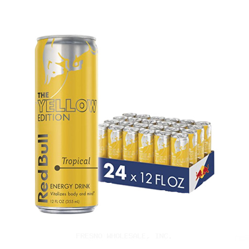RED BULL 24/12Z YELLOW EDITION TROPICAL