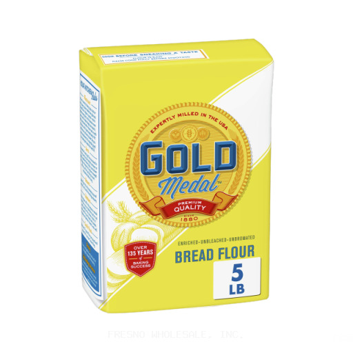 GOLD MEDAL 8/5LB BREAD FLOUR