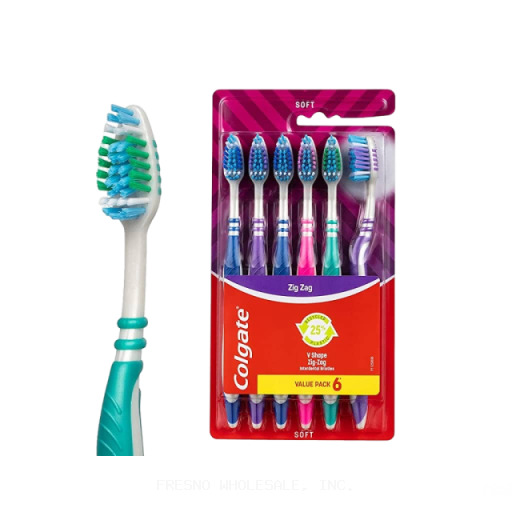COLGATE 1/6CT SOFT TOOTHBRSH