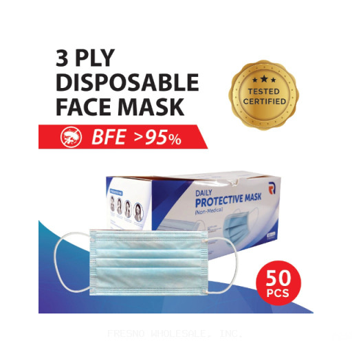 BEEPURE 50CT DISPOSABLE MASK