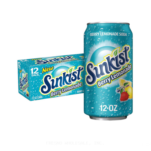 SUNKIST 12/12Z BERRY LEMONADE