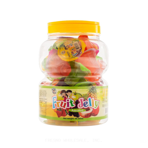 FRUIT SHAPED 55PC/1CT JELLY JAR