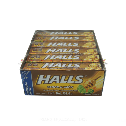 HALLS MEX.12CT MIEL/LIMON