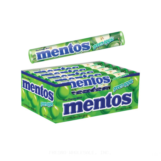 MENTOS 15CTGREEN APPLE