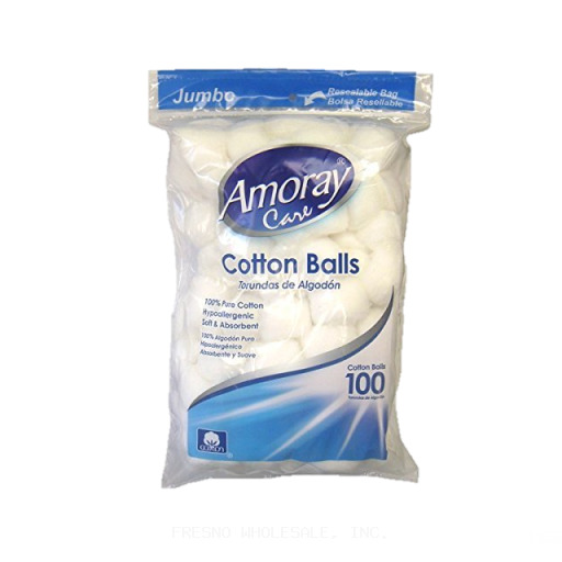 AMORAY 70CT JOMBO COTTON BALLS
