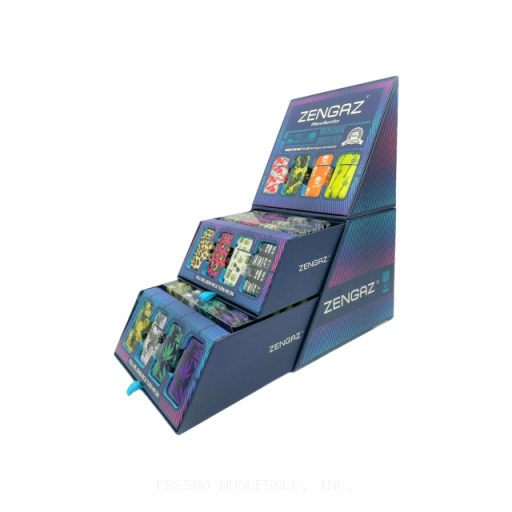ZENGAZ 48CT WING JET LIGHTER DISP