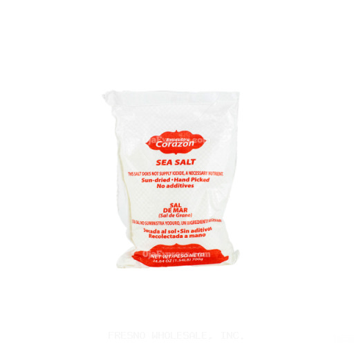 AMORCITO CORAZON 12/1.54LB SEA SALT 100%