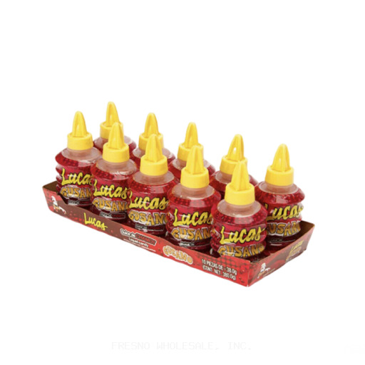 LUCAS GUSANO CHAMOY 10CT LIMITED EDITION