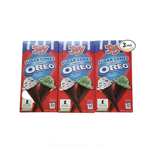 JOY 12/12CT OREO SUGAR CONES