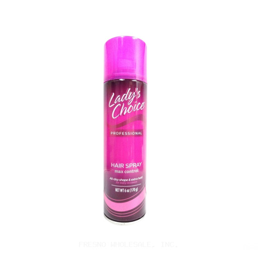 LADY'S CHOICE 1/6Z HAIR SPRAY MAX CONTROL