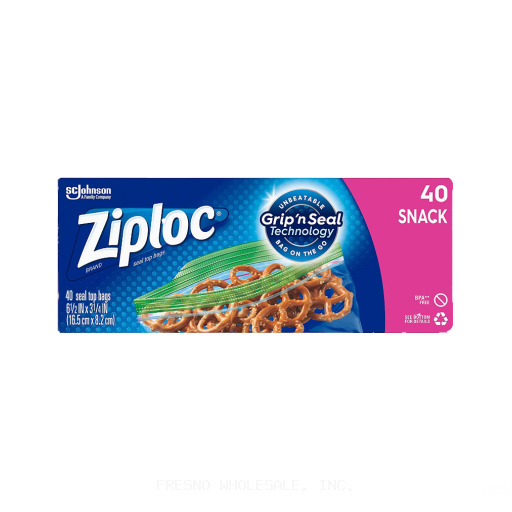 ZIPLOC 12CT/40BG SANDWICH BAG