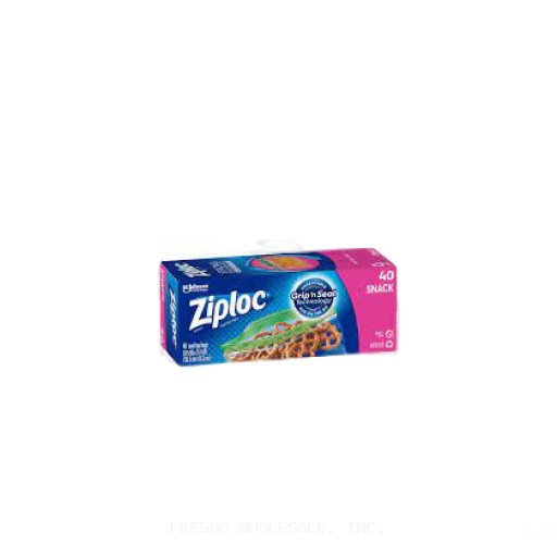 ZIPLOC 12/40CT SNACK BAG