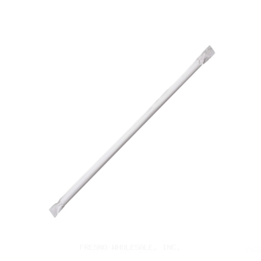 QUALITY STRAW 500/10.25" PAPER WRAPED SINGLE