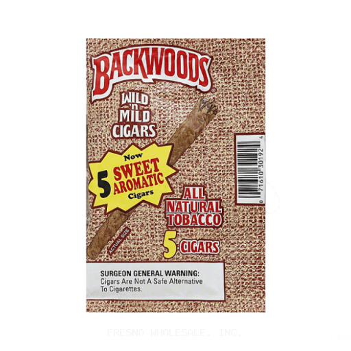 BACKWOODS LEAF 8CT-5PK BLACK
