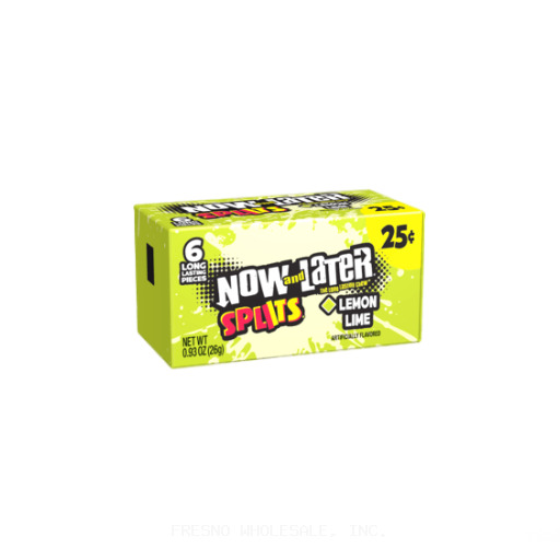 NOW and LATER 24CT LEMON LIME SPLITS