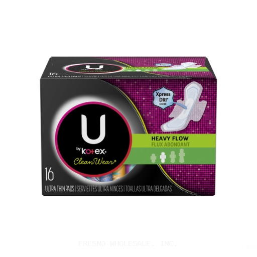 KOTEX U 16CT LONG W WINGS SINGLES