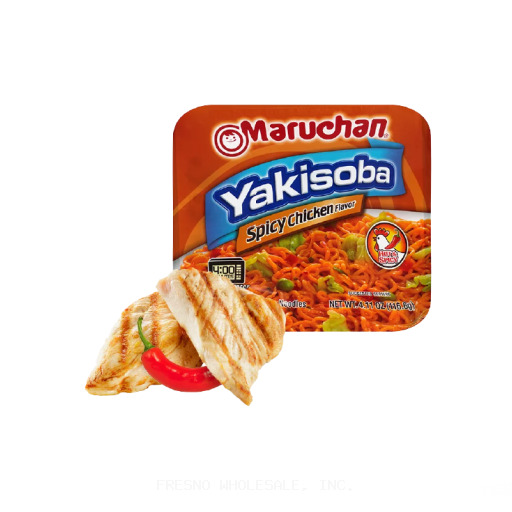 MARUCHAN YAKISOBA 8/4Z SPICY CHICKEN(100743)