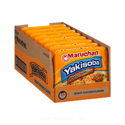 MARUCHAN YAKISOBA 8/4Z CHICKEN(100701)