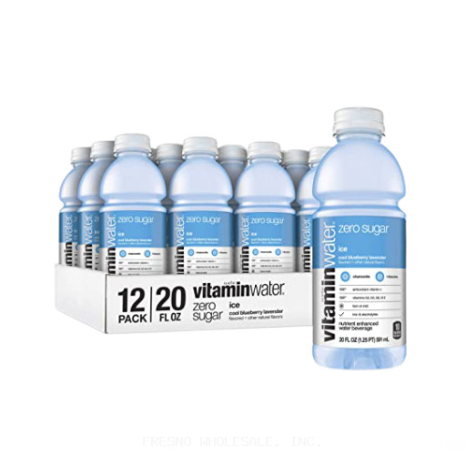 VITAMIN WATER 12/20Z ELEVATE BLUE RASPBERRY LIMEADE