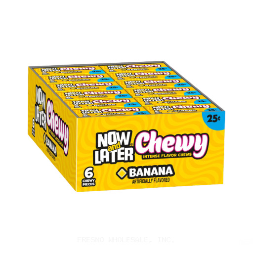 NOW and LATER 24CT BANANA