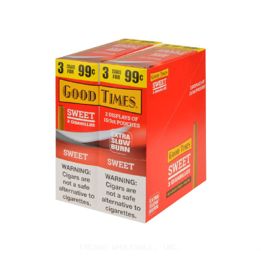 GOOD TIMES BLACK SMOOTH PP 2F1.49 15PH/2CT CIGARS SWEET