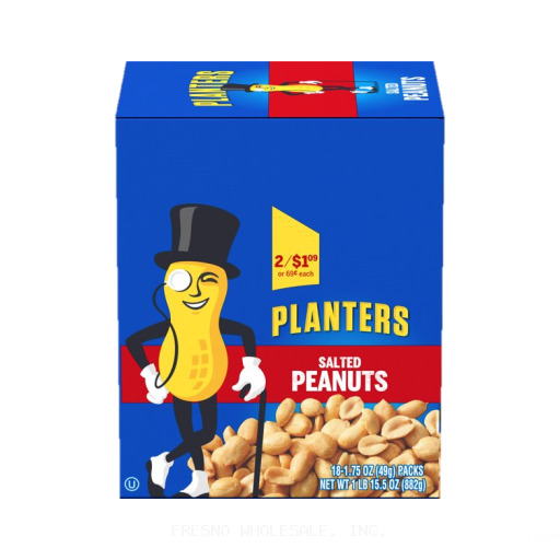 PLANTER 18CT PEANUTS SALTED