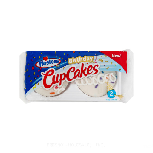 HOSTESS 6/3Z CUP CAKES BIRTHDAY