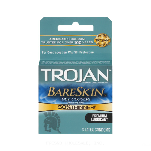 TROJAN 6CT BARESKIN