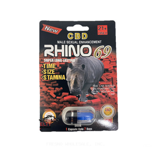 RHINO R.T 69 1PK SEX PILL SINGLE